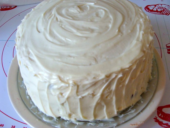 Торт &amp;quot;Вишенка в снегу&amp;quot; для Натальи Дерий