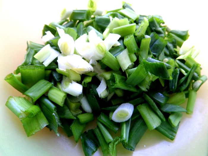 Постный салат из чечевицы