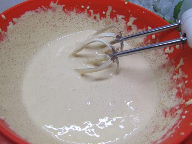 Пирог из картофеля со сметанным кремом