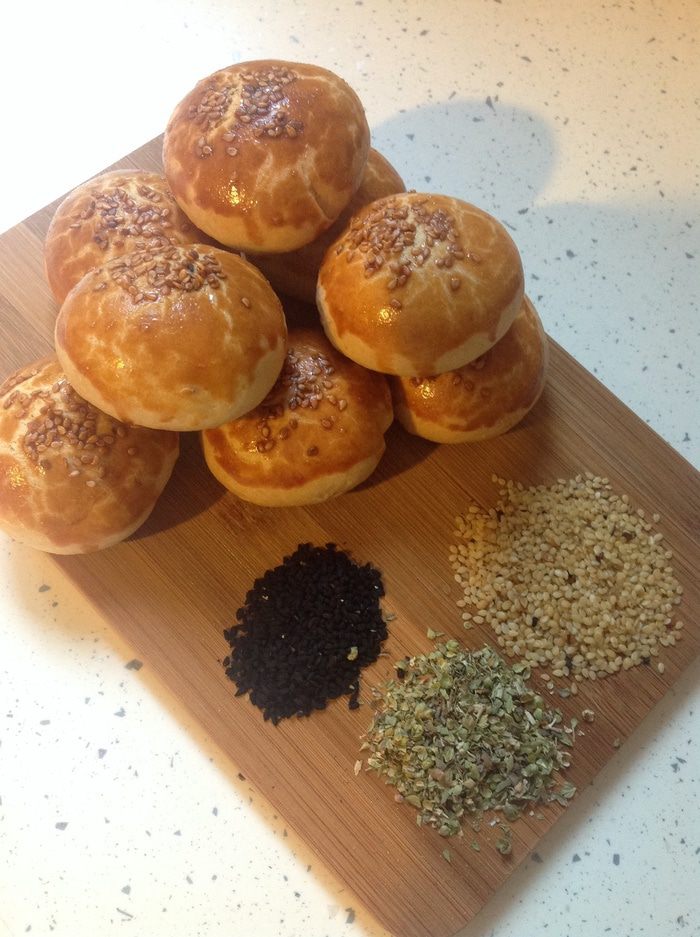 Маленькие булочки с начинкой (Poğaça)