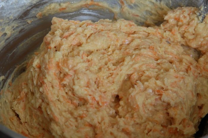 Морковно-яблочный пирог