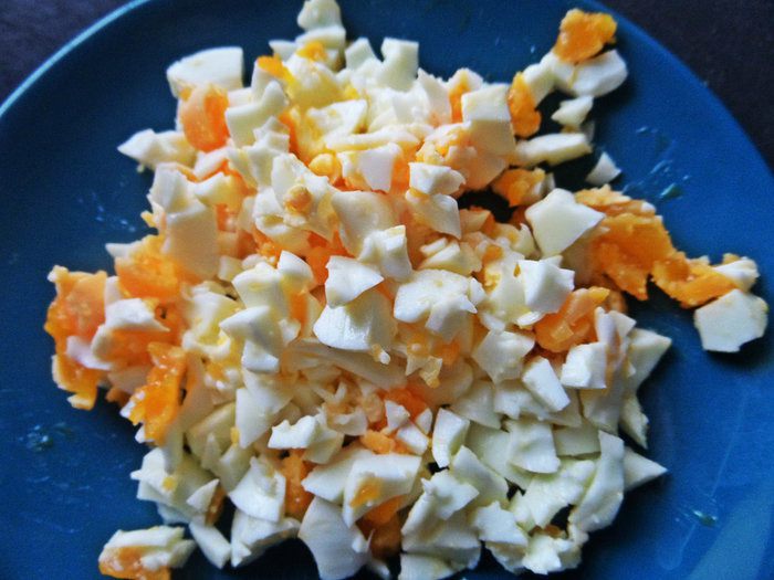 Закуска «Скумбрия с яйцом»