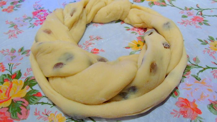 Рождественский калач