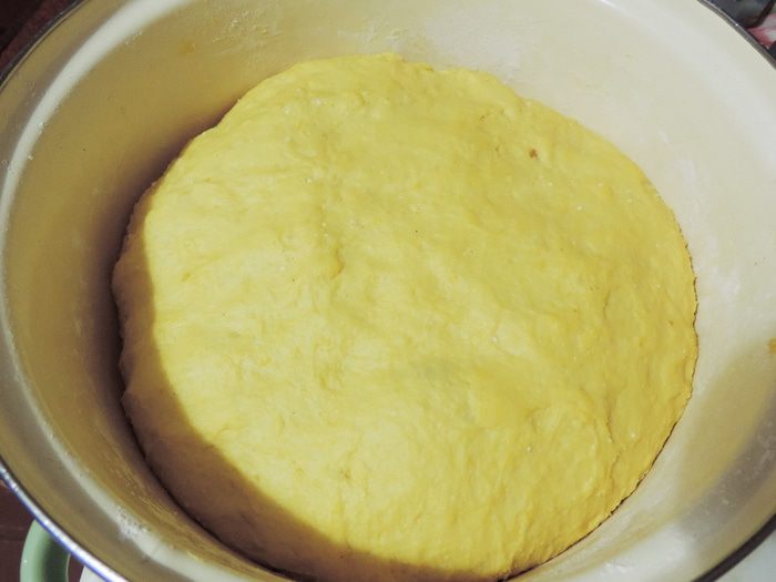 Тыквенно-творожные булочки