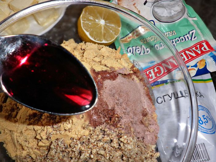 Пирожные &amp;quot;Первая любовь&amp;quot; (без выпечки)