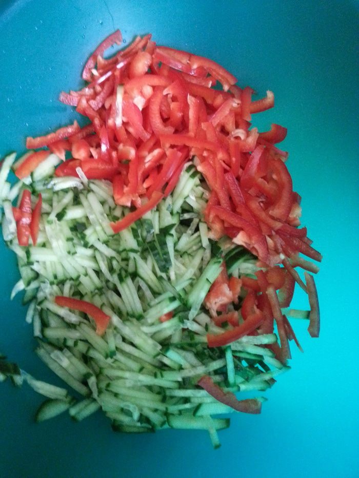 Салат &amp;quot;Влюбленный самурай&amp;quot;