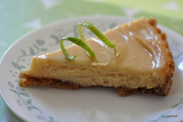  Лаймовый тарт  