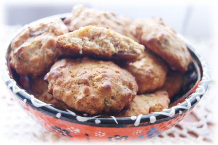 Овсяное печенье с финиками