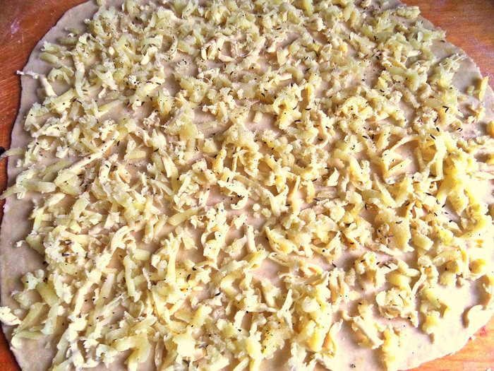 Картофельные слоечки-цветочки