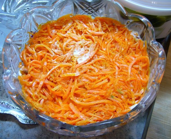 Салат «Хвост петуха»