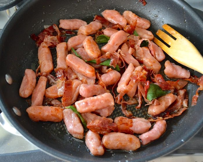 Итальянские ньокки со свеклой