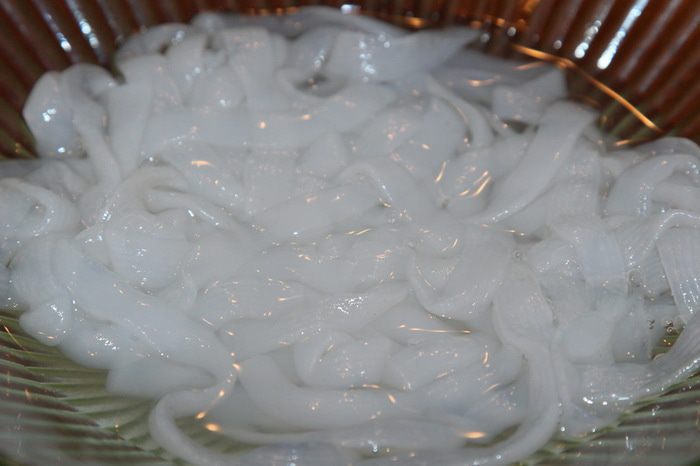 Лапша ширатаки со шпинатом