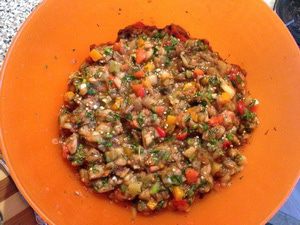 Горячий салат