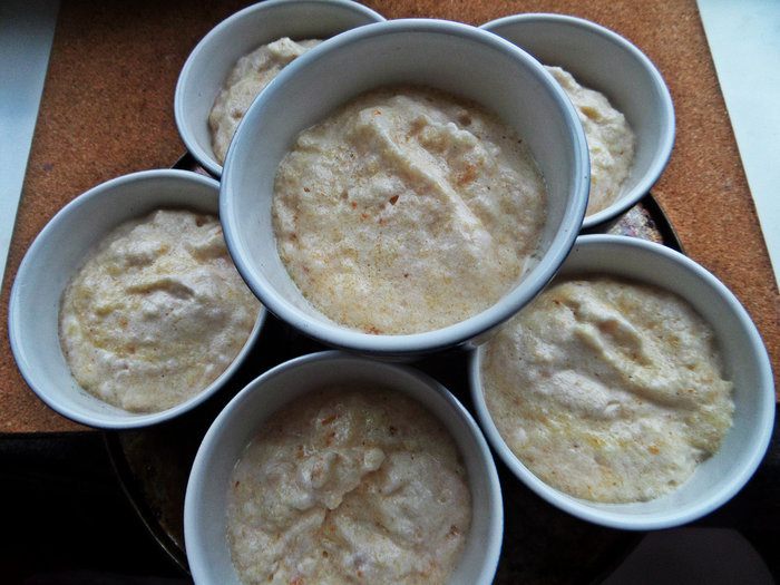 Ананасовое суфле с кокосом