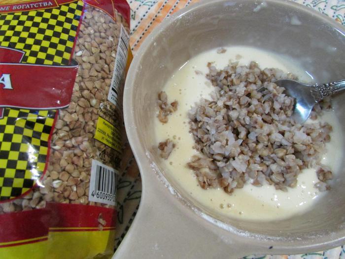 Суп с гречневыми клецками-кнопками