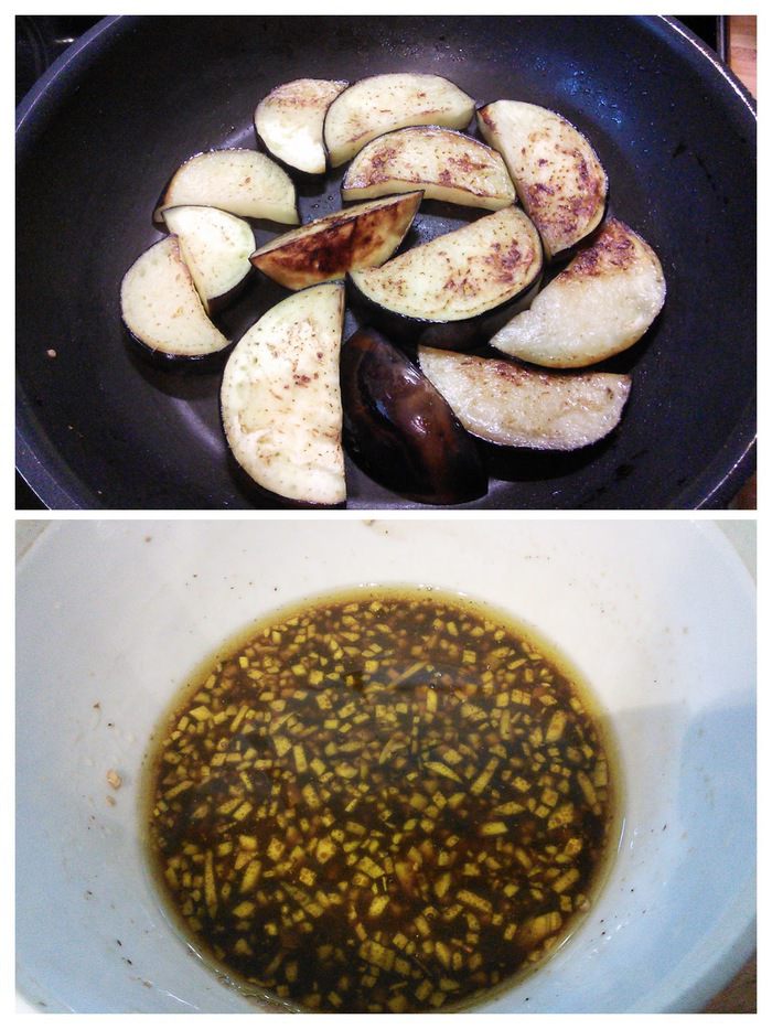 Маринованные баклажаны с пармезаном 