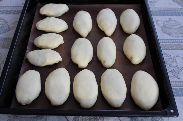 Пирожки с капустой постные