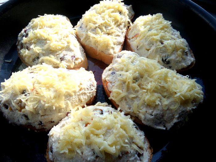 Горячие творожные гренки