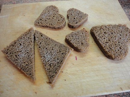 Редис с сухариками