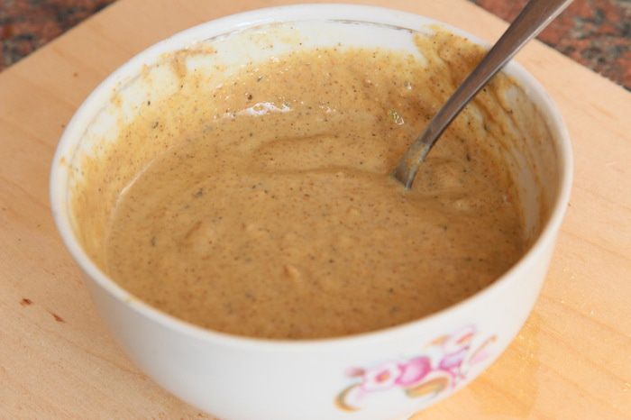 Свиная лопатка, запеченная в горчице