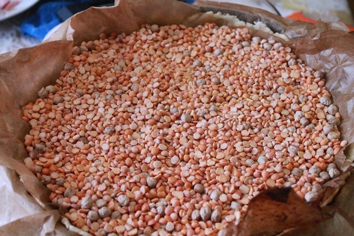 Тыквенный пирог с риккотой и шоколадной глазурью