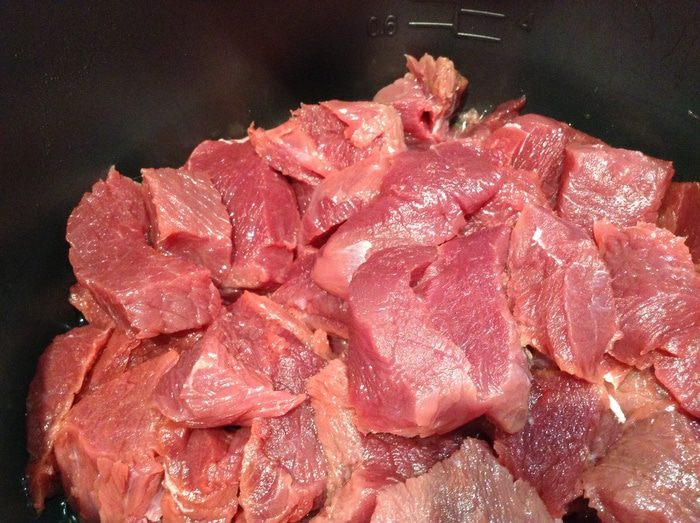 Лосятина с айвой