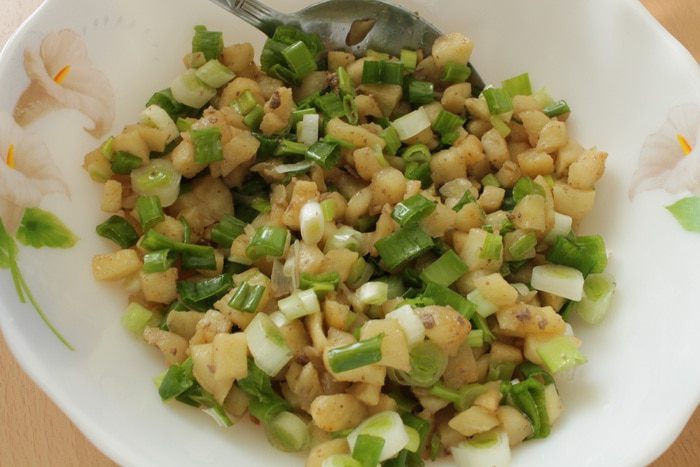Куриные зразы с печенью и яблоками