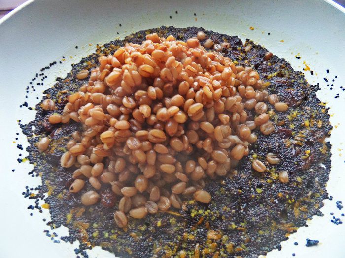 Рождественская кутья из пшеницы