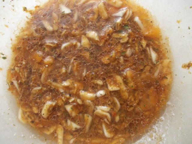 Курица в мандариново-соевом маринаде с рисом