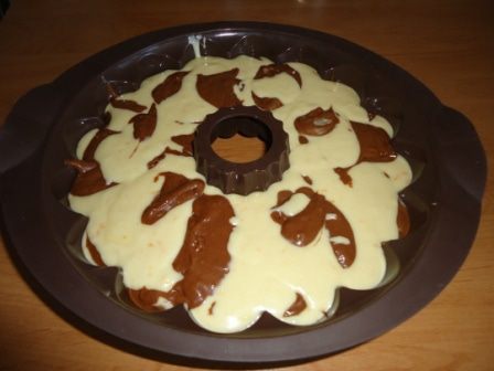 Шоколадно-апельсиновый кекс