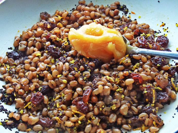 Рождественская кутья из пшеницы