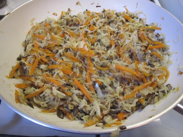 Запеканка из рисового микса с овощами