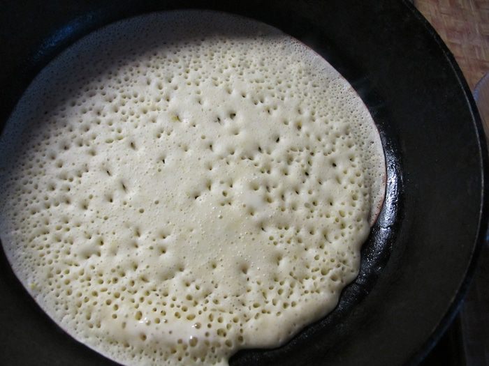 Пирог блинный «Три вкуса»