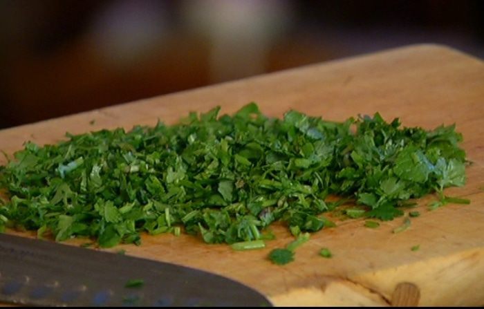 Бифштекс с анчоусным маслом 