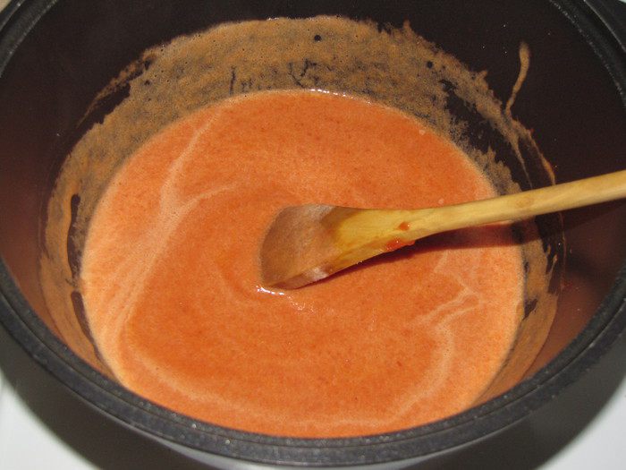 Мясные шарики в томатно-апельсиновом соусе с гарниром