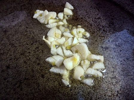 Спагетти в стиле трапанезе