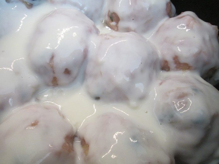 Тефтели индюшачьи с овощами и мятой