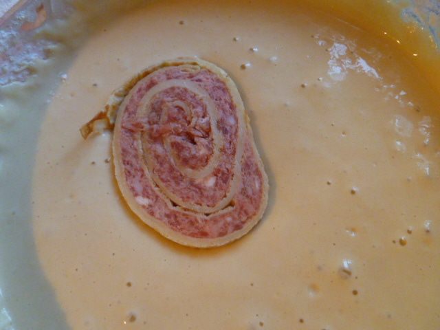 Мясные улитки в кляре