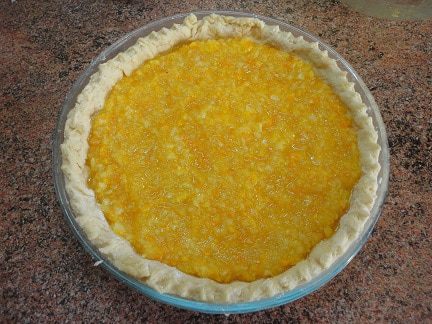 Лимонно-апельсиновый пирог