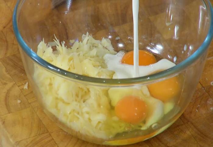 Тарт с цветной капустой