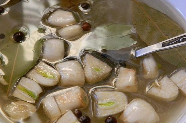 Маринованные шампиньоны 4-х минутки