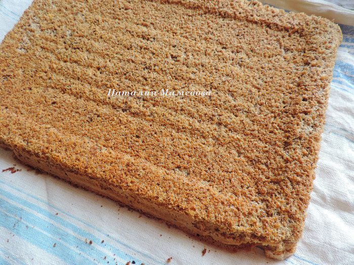 Нежнейший ореховый бисквит