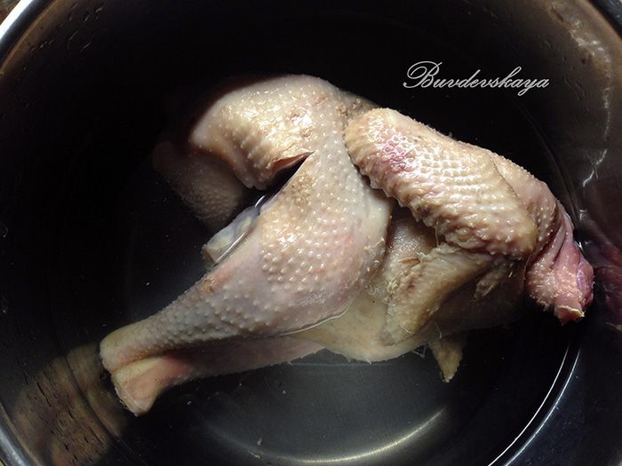 Сациви из курицы с ореховым маслом