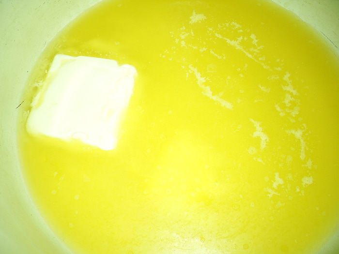 Ложное слоеное тесто и рогалики с яблоками из него