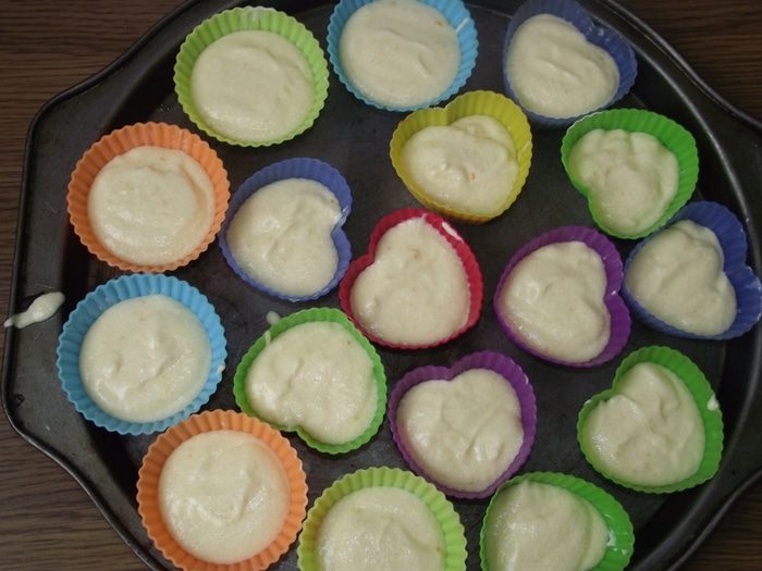 Ванильные капкейки