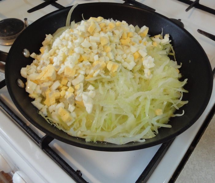 Пирожки с капустой