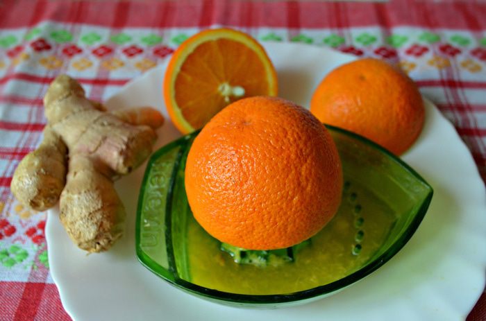 Перепела, фаршированные кускусом и запеченные в апельсиновом фреше 