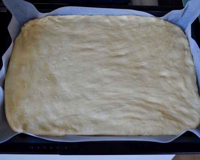 Дрожжевой масляный пирог с маком