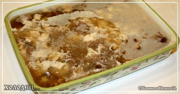 Холодец ... традиционно-обычный