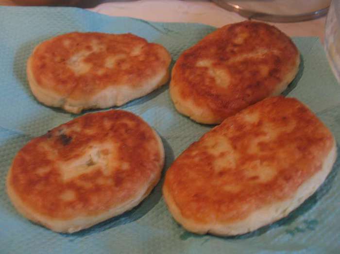 Заварные картофельные пирожки с начинкой